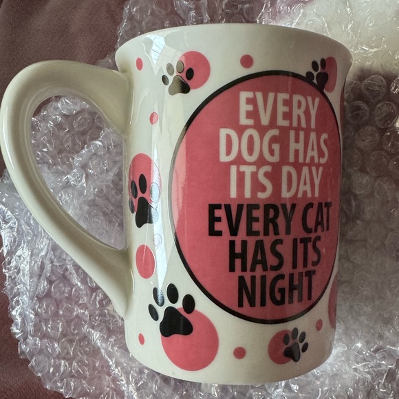 🆕 NWT Our Name is Mud Best Furry Friends Mug 16 oz (473ml) dishwasher safe - Picture 8 of 13